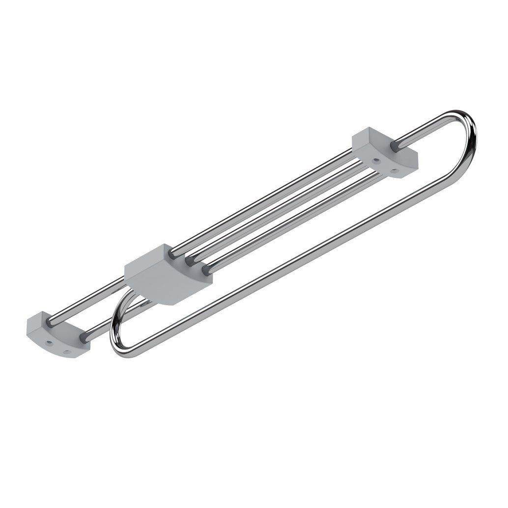 Gömlek ve Havlu Askısı - 40 cm Krom