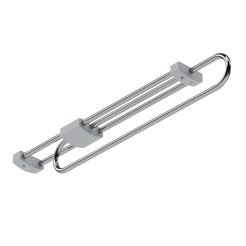 Gömlek ve Havlu Askısı - 40 cm Krom