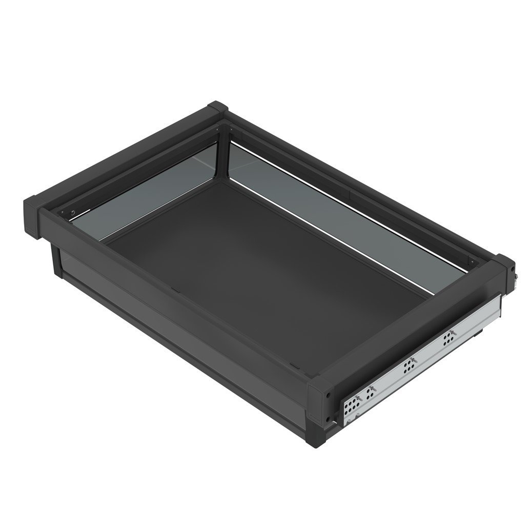 Alüminyum Çekmece 80 cm (Frenli) Antrasit