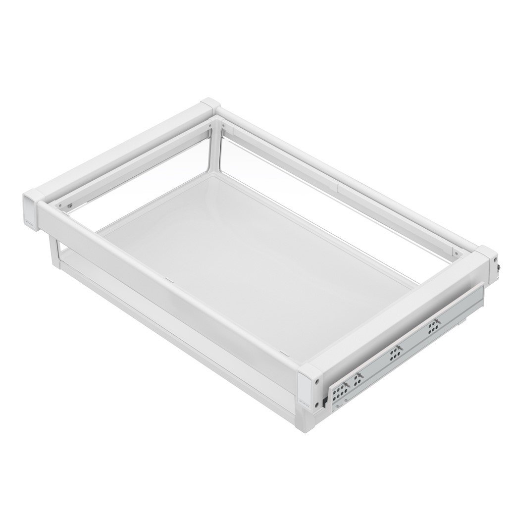 Alüminyum Çekmece 80 cm (Frenli) Beyaz