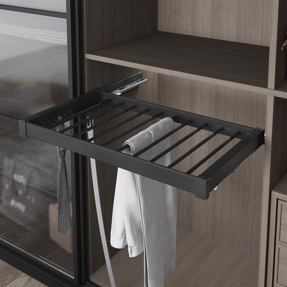 Alüminyum Pantolonluk 90 cm (Frenli) Antrasit