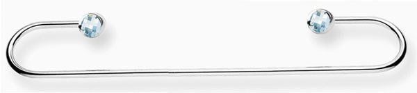 MONTE CARLO SWAROVSKİ KISA HAVLULUK 40cm Krom