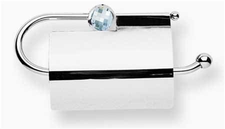 MONTE CARLO SWAROVSKİ KAPAKLI KAĞITLIK Krom
