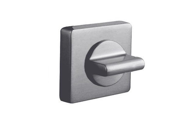 ATLAS Rozetli Kapı Kolu WC - Mat Füme