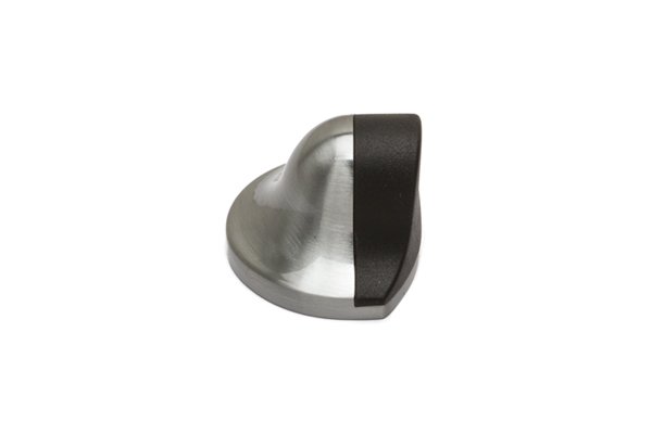 1000 Kapı Stopu 0045 mm - Krom Saten-Siyah Plastik