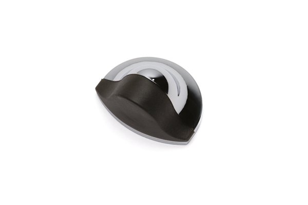 1000 Kapı Stopu 0045 mm - Krom-Siyah Plastik
