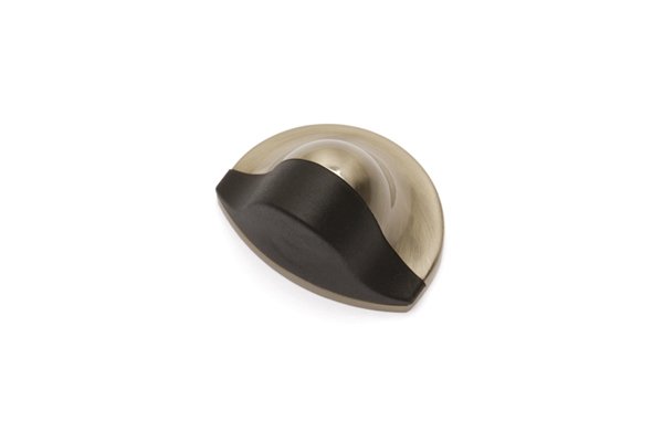 1000 Kapı Stopu 0045 mm - Saten-Siyah Plastik