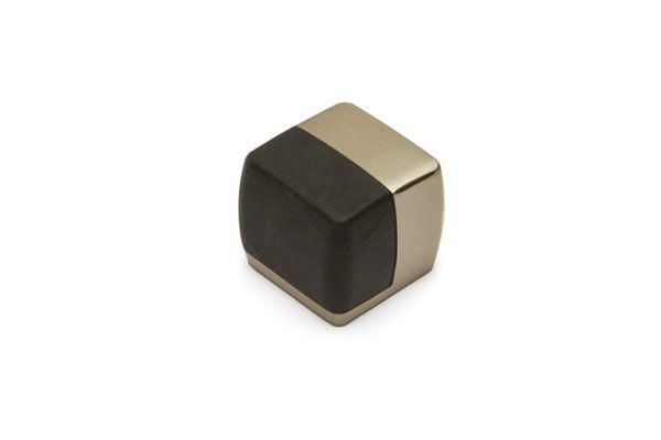 1015 Kapı Stopu 0034 mm - Saten-Siyah Plastik