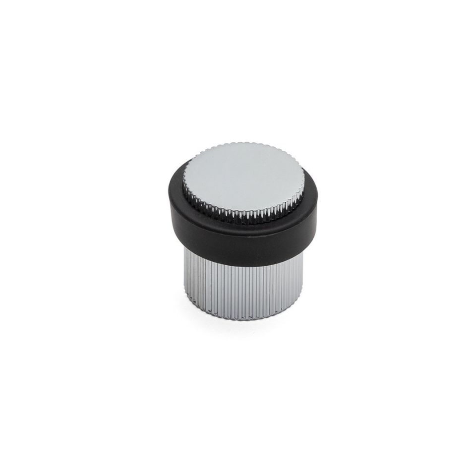 1016 Kapı Stobu 0038 mm - Krom-Siyah Plastik