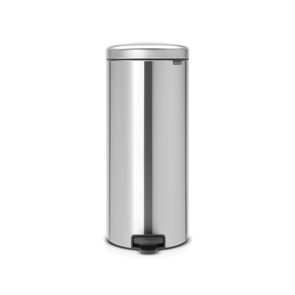 Newicon Fpp Matt Steel Pedallı Çöp Kutusu 30Lt