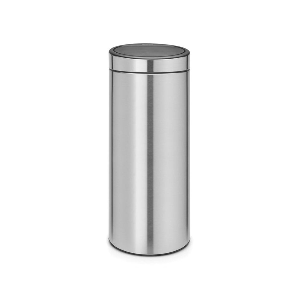 Matt Steel New Dokunmatik Çöp Kutusu 30L