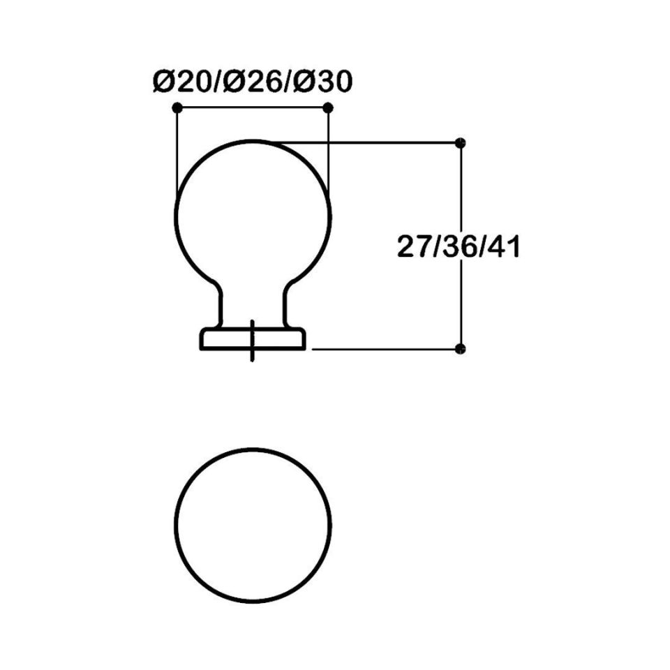 1465 Kulp 0026 mm - Siyah