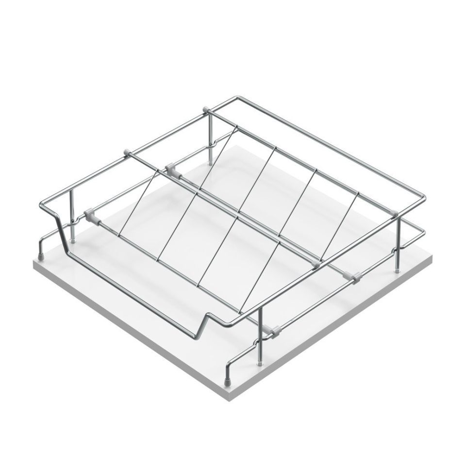 Alttan Raylı Ayakkabılık - 47.5 cm (Frenli)