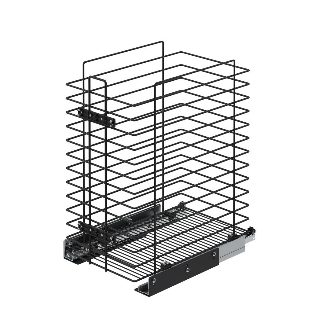 Gizli Raylı Çamaşır Sepeti 40 cm