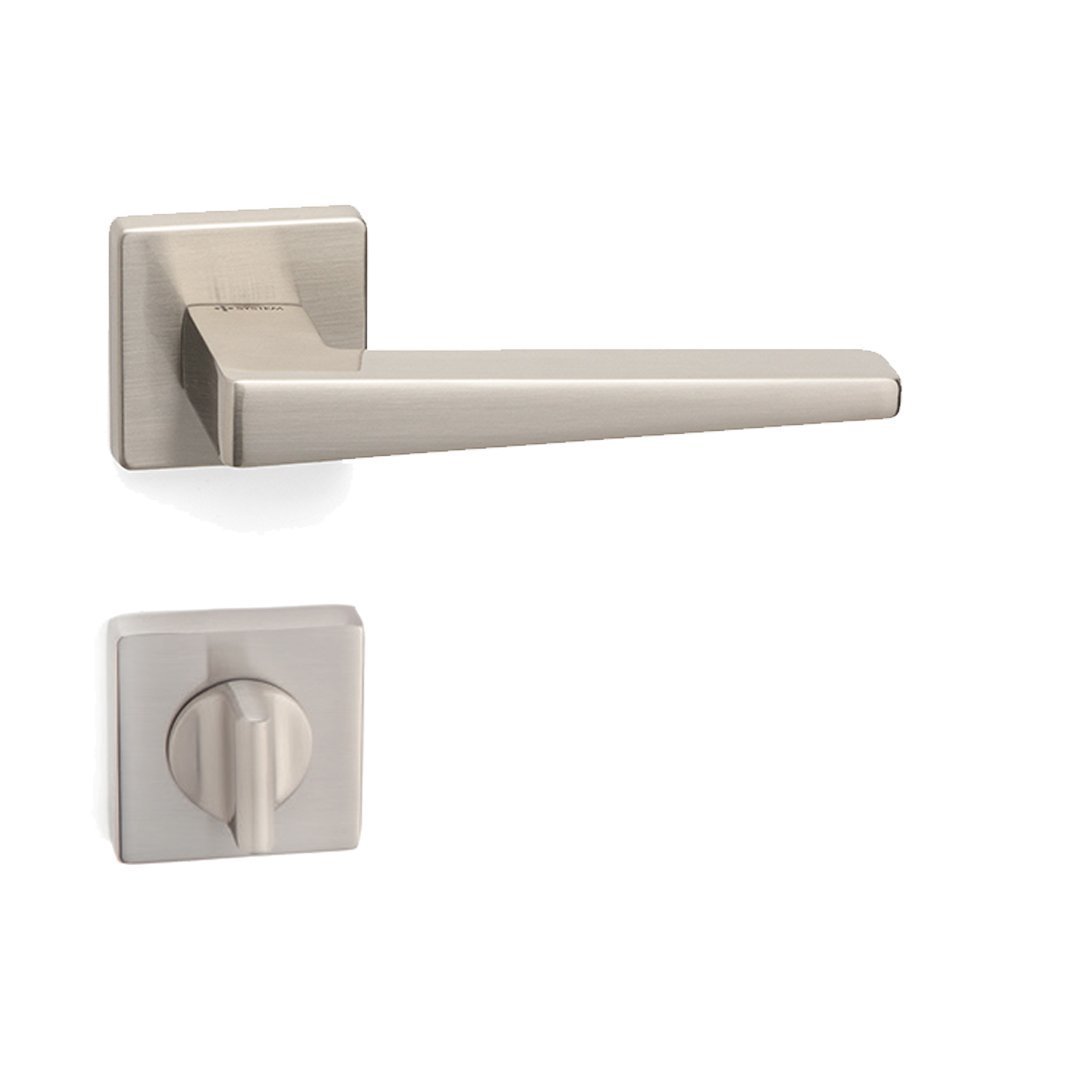 Vision Rozetli Kapı Kolu WC - Saten