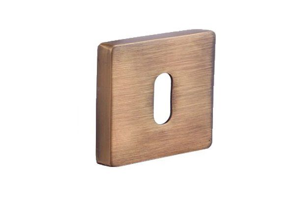 AGATE Rozetli Kapı Kolu Oda - Antik Bronz