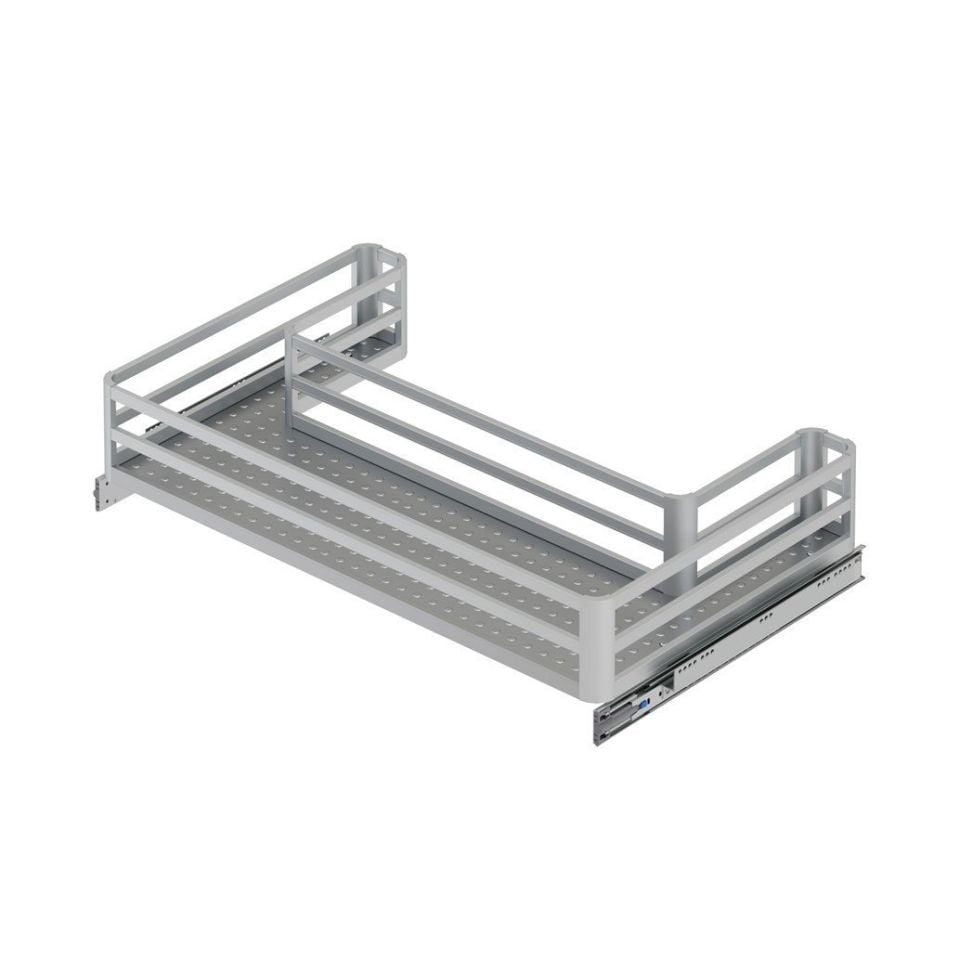 Bağ. Alüminyum Evye Altı Çekmece 90 cm (Frenli)